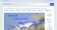 Desktop Screenshot of kreuz-apotheke-hannover.de